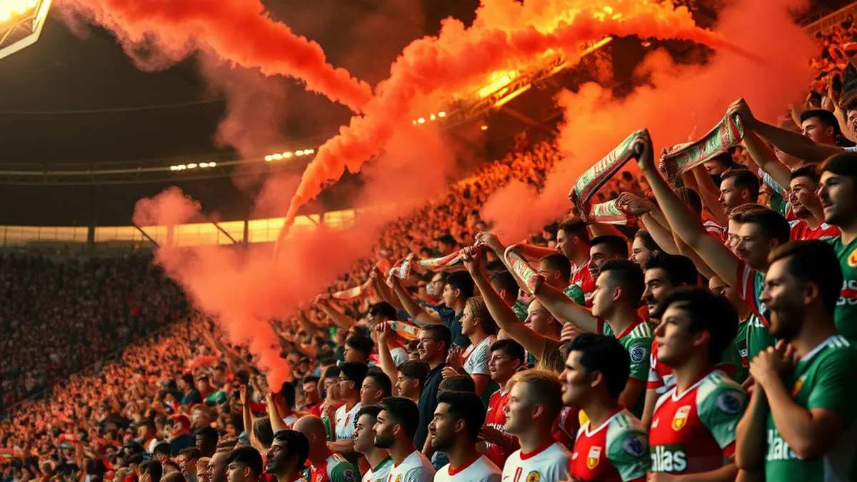 Rytuały kibiców Legii Warszawa: Magia derbów z Lechem Poznań